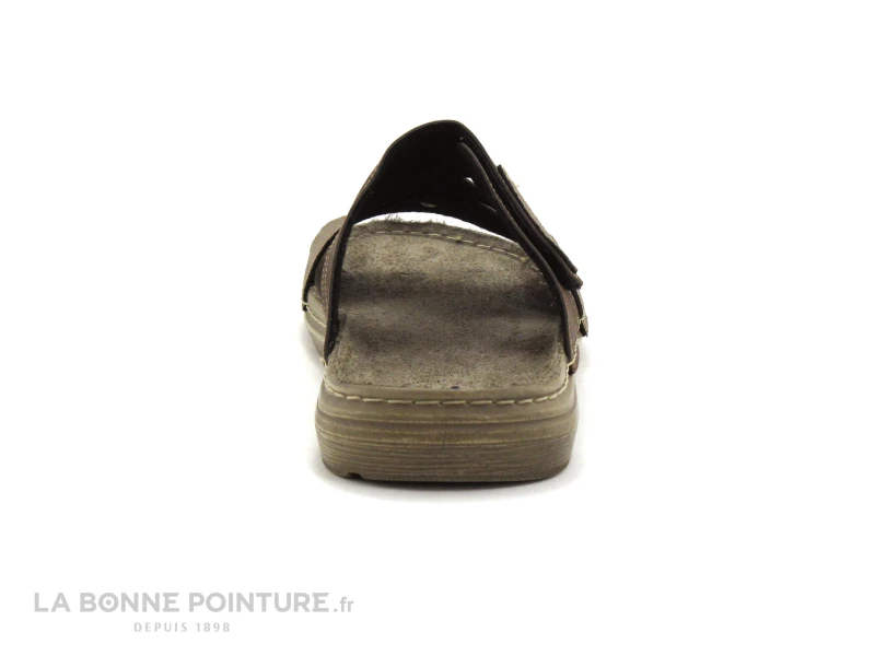 Morans PAGRIS - Marron Beige - Brides Croisees - Mule Homme 4 Morans PAGRIS - Marron Beige - Brides Croisees - Mule Homme – Image 4