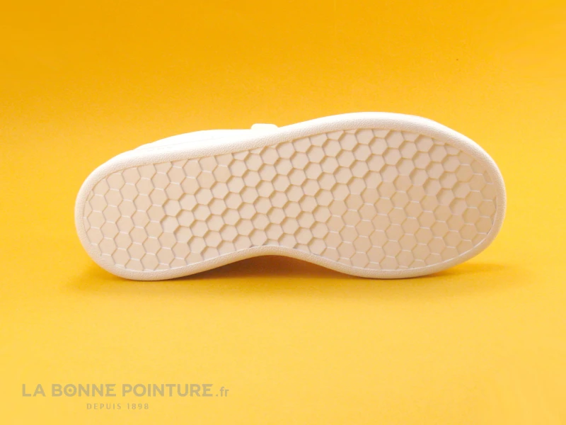 Adidas ADVANTAGE C EF0223 Blanc Vert - Basket Velcro Enfant 7 Adidas ADVANTAGE C EF0223 Blanc Vert - Basket Velcro Enfant – Image 7