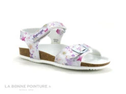 Geox ADRIEL J028MC Silver - Argent - Etoiles Multicolores Sandale Fille -Optimal Chaussures Magasin cd24607c73b9e66c561f35ea11d5d5ef 2707801 157100