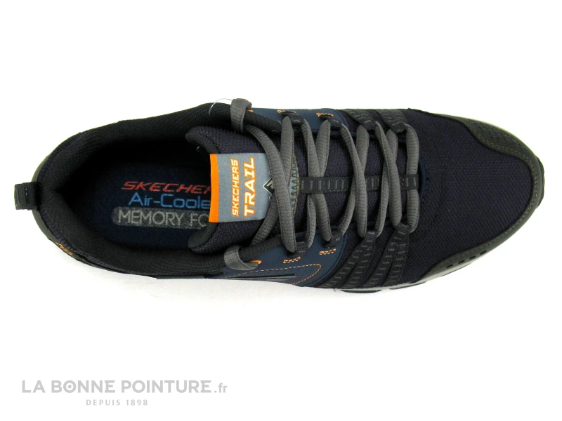 Skechers Escape Plan 51591 Gris Bleu - Mens Sport Casual - Basket 6 Skechers Escape Plan 51591 Gris Bleu - Mens Sport Casual - Basket – Image 6