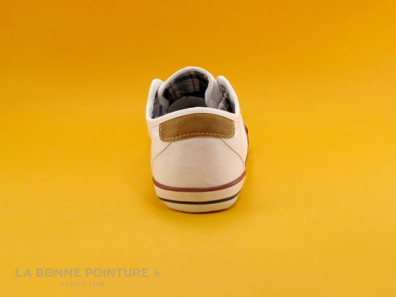 Mustang Shoes 1099-302-1 Blanc - Basket Toile 3 Mustang Shoes 1099-302-1 Blanc - Basket Toile – Image 3