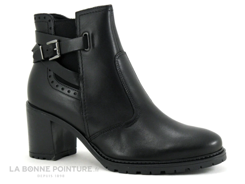 Shoelab PAMELA 4328 Noir - Boots Femme Talon Epais 1 Shoelab PAMELA 4328 Noir - Boots Femme Talon Epais