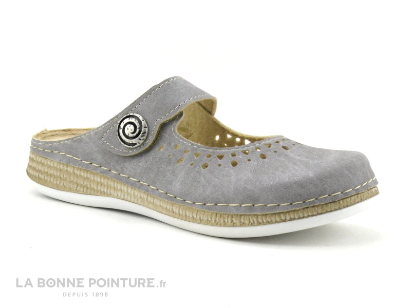 Morans MONCEY 28714 - Gris - Sabot Femme Reglable 1 Morans MONCEY 28714 - Gris - Sabot Femme Reglable