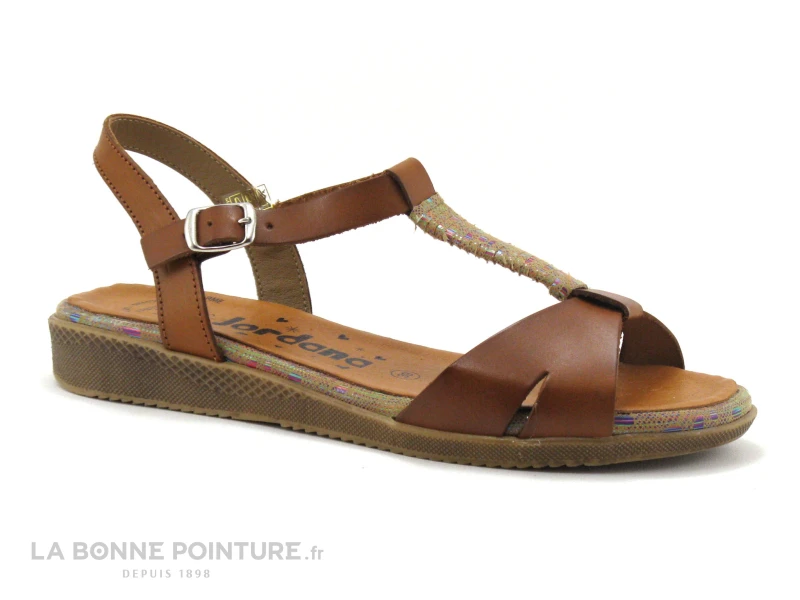 Jordana 3423 Cuero - Bride Salome - Sandale Femme Cuir Marron 4 Jordana 3423 Cuero - Bride Salome - Sandale Femme Cuir Marron – Image 4