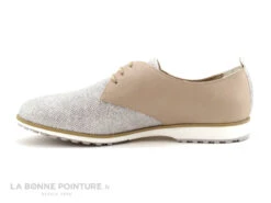 Morans VERBIER Beige Argent - Derby Femme -Optimal Chaussures Magasin cd24607c73b9e66c561f35ea11d5d5ef img 0179.jpg 117549