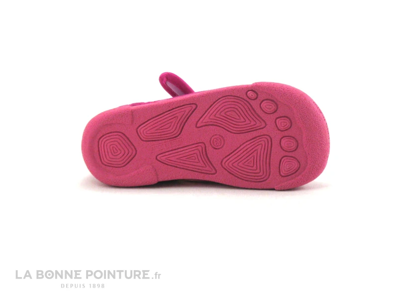 Michu Shoes 2571 Rose Fuchsia - Licorne - Chausson Ballerine Fille 4 Michu Shoes 2571 Rose Fuchsia - Licorne - Chausson Ballerine Fille – Image 4
