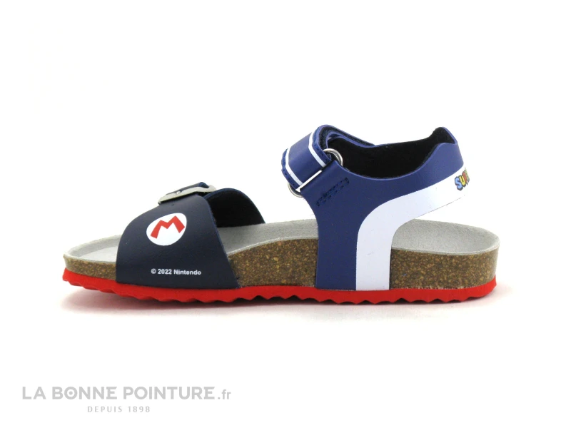 Geox Super Mario J258LC Navy Royal - Sandale Bleu Marine GARCON 3 Geox Super Mario J258LC Navy Royal - Sandale Bleu Marine GARCON – Image 3