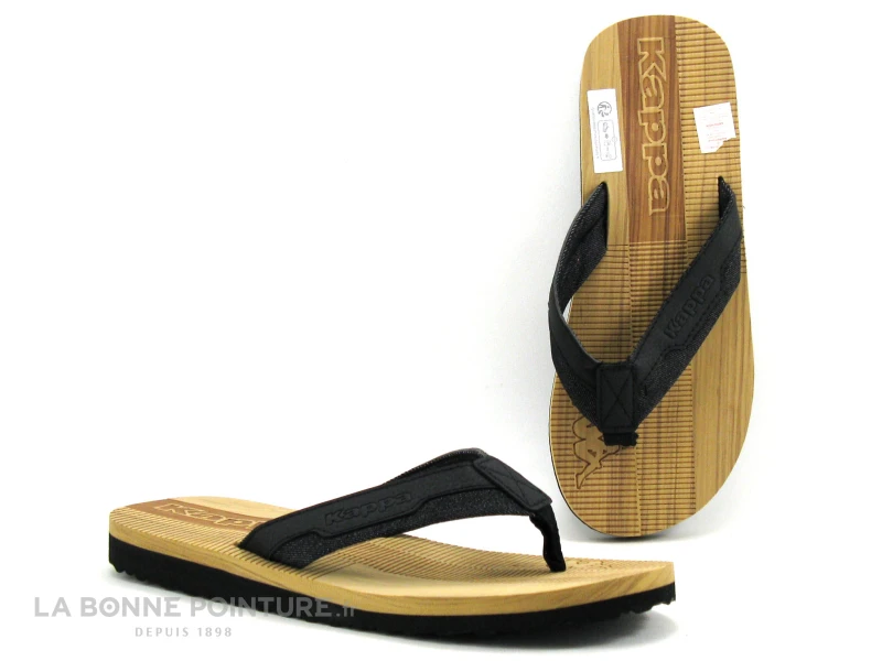 Kappa NEMILIO Man Brown Black - 37138W - Tongs Homme 1 Kappa NEMILIO Man Brown Black - 37138W - Tongs Homme