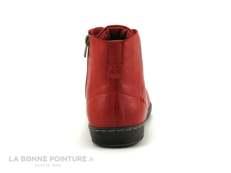 Andrea Conti 0341500-583 Chili - Chaussure Montante Rouge Fonce 4 Andrea Conti 0341500-583 Chili - Chaussure Montante Rouge Fonce – Image 4