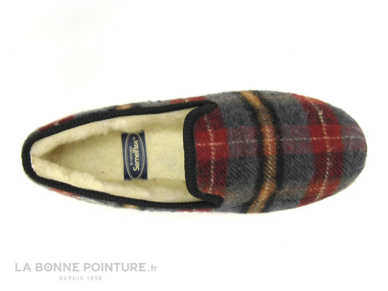 Semelflex CALORICHARD - Bordeaux - Chausson Fourre 6 Semelflex CALORICHARD - Bordeaux - Chausson Fourre – Image 6