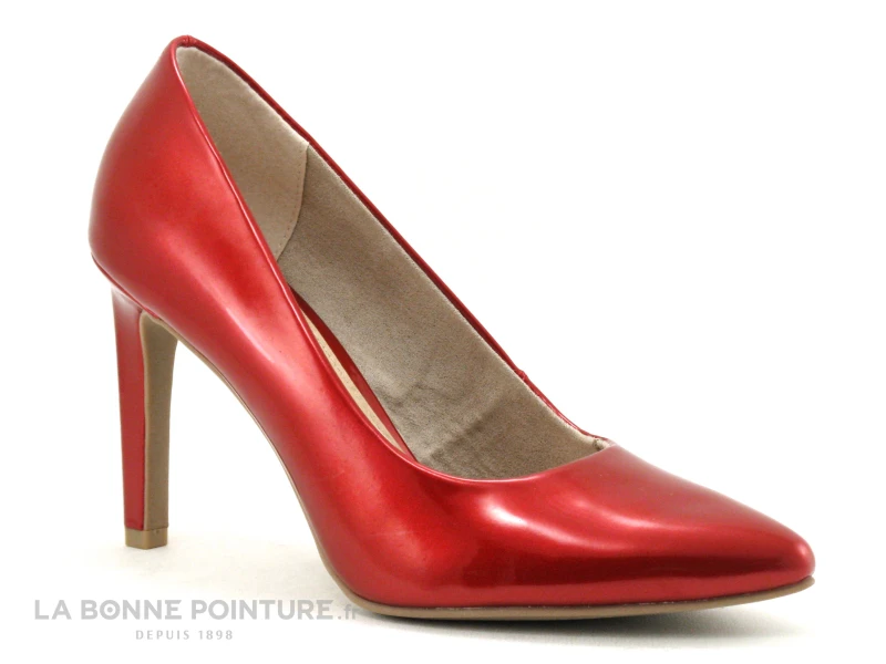 Marco Tozzi 2-22415-34 Chili Metal Patent - Escarpin Rouge Verni 5 Marco Tozzi 2-22415-34 Chili Metal Patent - Escarpin Rouge Verni â Image 5