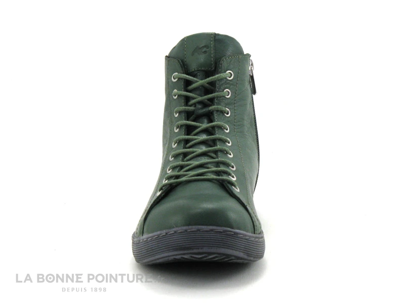 Andrea Conti Tanne 0344900-147 - Basket Montante Femme Cuir Vert 2 Andrea Conti Tanne 0344900-147 - Basket Montante Femme Cuir Vert – Image 2