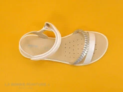 Geox SP KARLY J0235D White - Sandale Fille -Optimal Chaussures Magasin cd24607c73b9e66c561f35ea11d5d5ef img 0707.jpg 147504