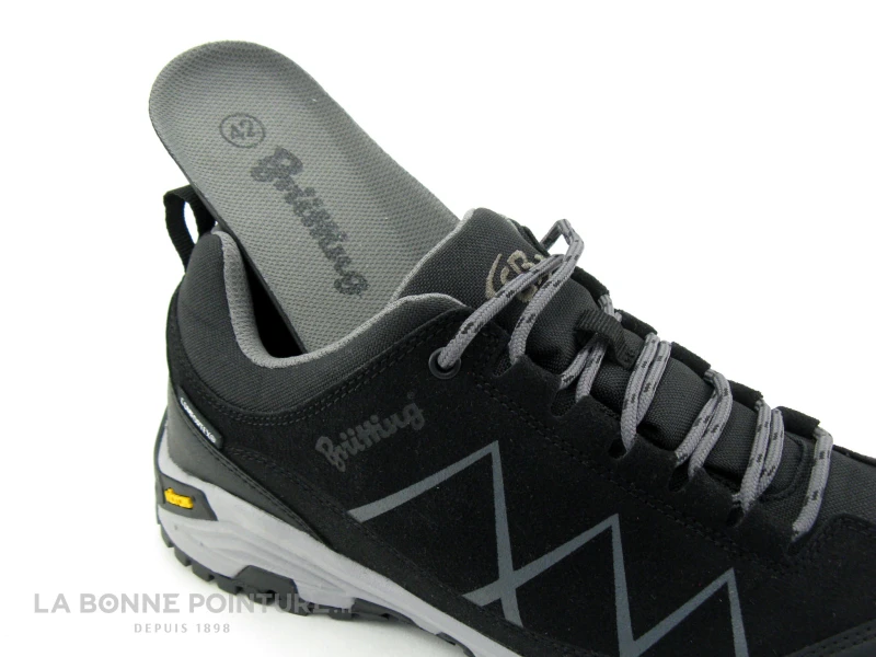 Brutting 211151 KANSAS - Noir - Gris - Chaussure De Marche Homme 5 Brutting 211151 KANSAS - Noir - Gris - Chaussure De Marche Homme – Image 5