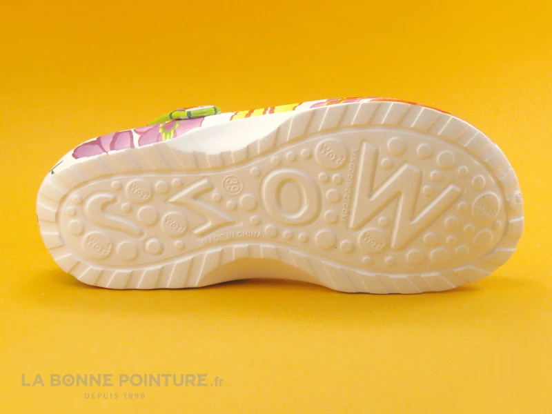 Woz Cheese Flowers - Blanc Et Fleurs Multicolores - Sabot Femme 7 Woz Cheese Flowers - Blanc Et Fleurs Multicolores - Sabot Femme â Image 7