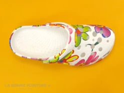 Woz Cheese Flowers - Blanc Et Fleurs Multicolores - Sabot Femme 12 Woz Cheese Flowers - Blanc Et Fleurs Multicolores - Sabot Femme -Optimal Chaussures Magasin cd24607c73b9e66c561f35ea11d5d5ef img 0958.jpg 145984