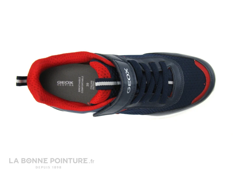 Geox SVETH Navy Red - J166PA - Basket GARCON Elastique Et Velcro 6 Geox SVETH Navy Red - J166PA - Basket GARCON Elastique Et Velcro – Image 6