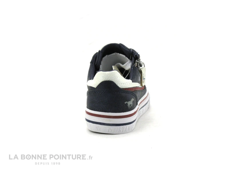 Mustang 5056 303 820 Navy - Basket Basse Bleu Marine 4 Mustang 5056 303 820 Navy - Basket Basse Bleu Marine – Image 4