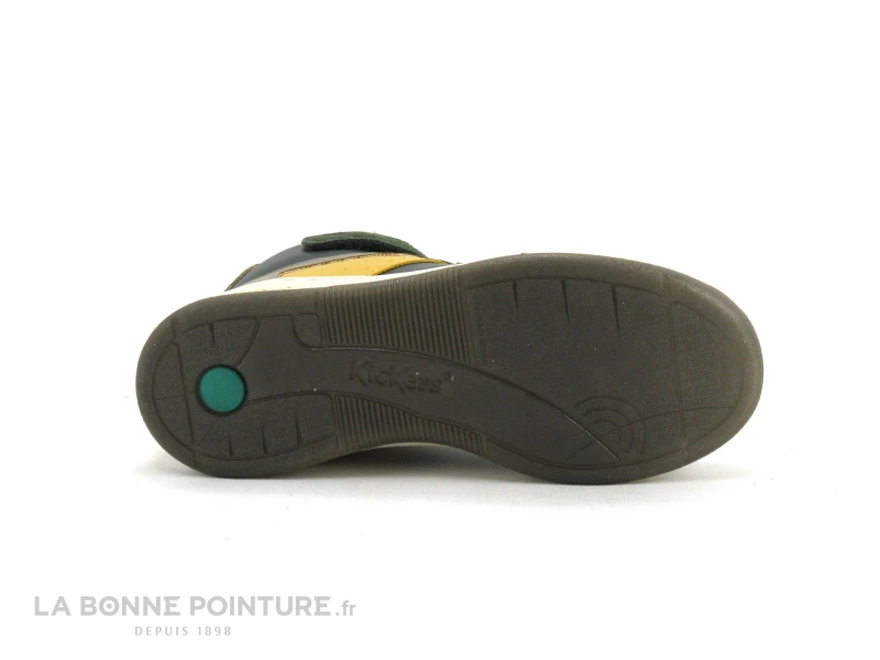 Kickers KICKALIEN Kaki Jaune Taupe - 910873 - Sneakers Montante 7 Kickers KICKALIEN Kaki Jaune Taupe - 910873 - Sneakers Montante â Image 7