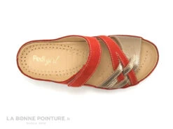 Pedi Girl CLOW Rouge - Mule Confort Femme -Optimal Chaussures Magasin cd24607c73b9e66c561f35ea11d5d5ef img 1172.jpg 146699