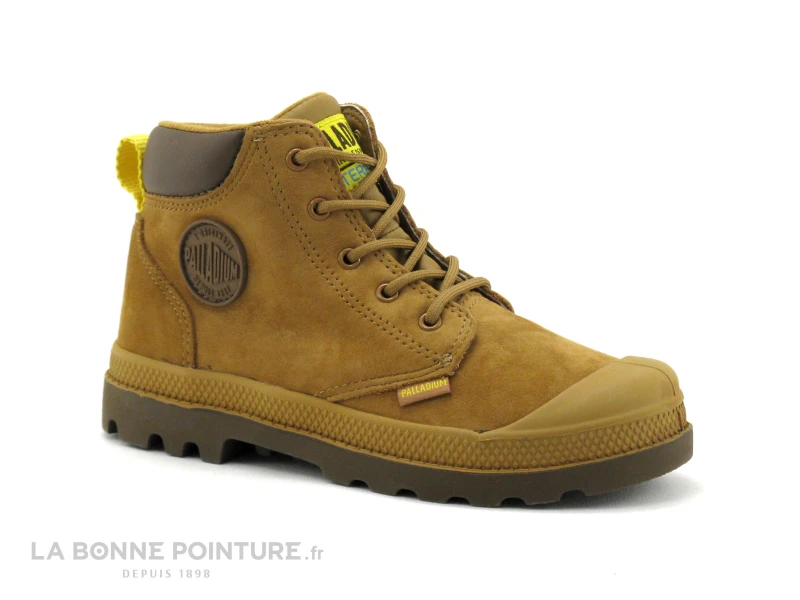 Palladium HI CUFF 21H77122 Mahogany - Boots Marron Clair Enfant 1 Palladium HI CUFF 21H77122 Mahogany - Boots Marron Clair Enfant