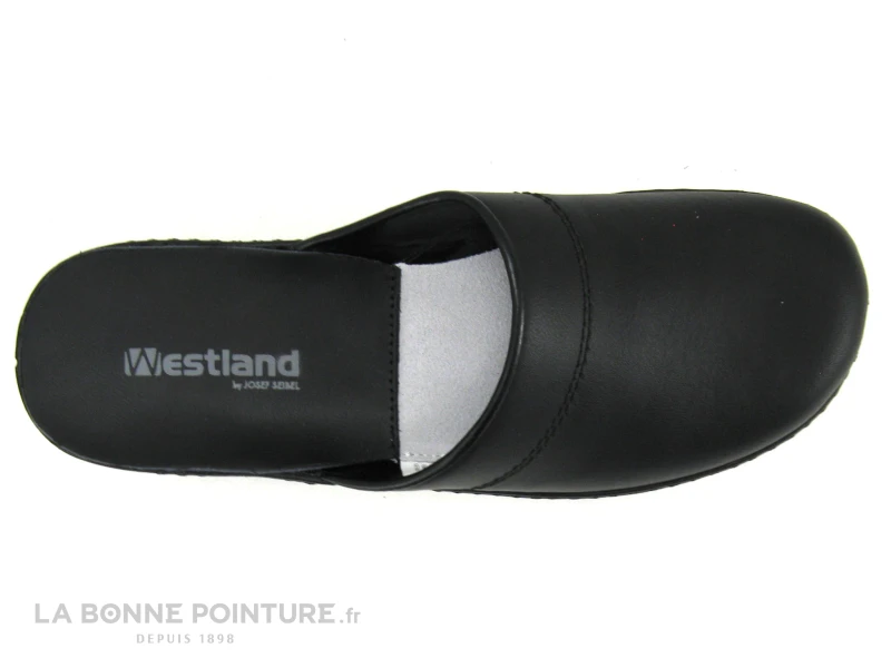 Westland Adrien 48001 100 - Sabot Noir Homme A Talon 6 Westland Adrien 48001 100 - Sabot Noir Homme A Talon â Image 6