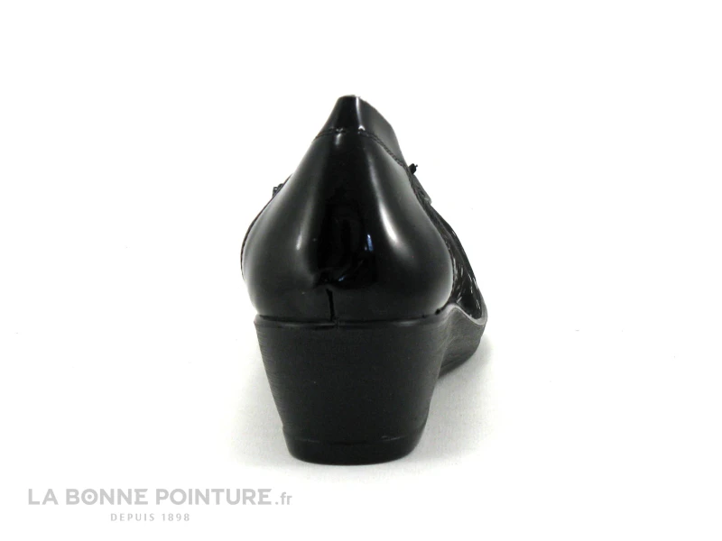 Inea BIME Verni Noir - Ballerine Talon Compense 4 Inea BIME Verni Noir - Ballerine Talon Compense â Image 4