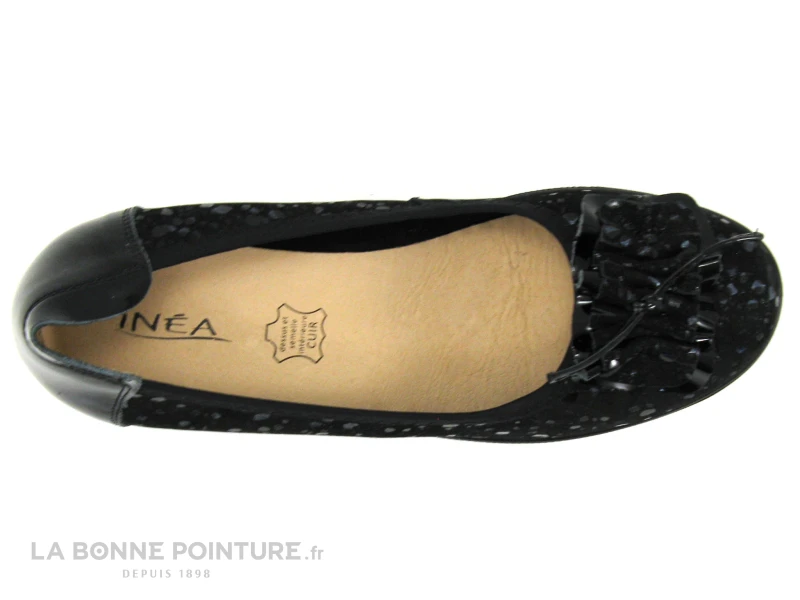 Inea BIME Verni Noir - Ballerine Talon Compense 6 Inea BIME Verni Noir - Ballerine Talon Compense â Image 6