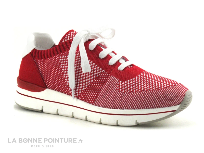 Marco Tozzi - Love Our Planet 23785-24 - Basket Rouge Femme 1 Marco Tozzi - Love Our Planet 23785-24 - Basket Rouge Femme