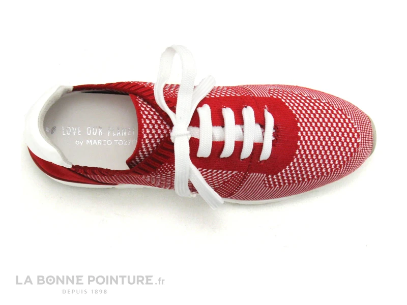 Marco Tozzi - Love Our Planet 23785-24 - Basket Rouge Femme 6 Marco Tozzi - Love Our Planet 23785-24 - Basket Rouge Femme – Image 6