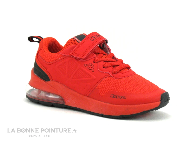 Kappa SPLINTER EV 33152ZW A6A Red Black - Basket Rouge Enfant 5 Kappa SPLINTER EV 33152ZW A6A Red Black - Basket Rouge Enfant â Image 5