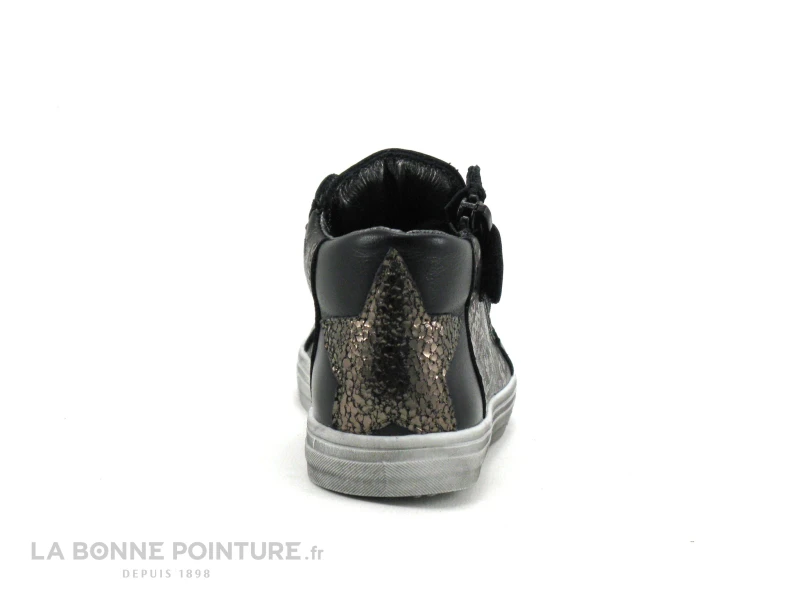 Bopy SALAMATA Noir - Basket Montante Fille Avec Zip 4 Bopy SALAMATA Noir - Basket Montante Fille Avec Zip – Image 4