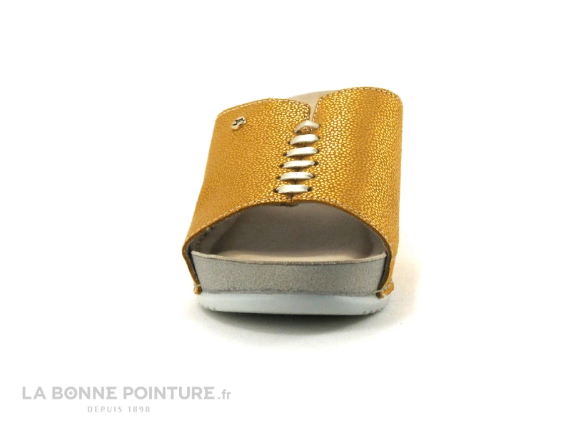 Fly Flot FACTUELLE Jaune - Mule Talon Compense 2 Fly Flot FACTUELLE Jaune - Mule Talon Compense – Image 2