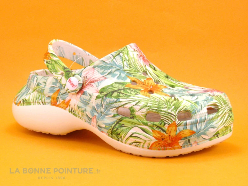 Woz DELFIN Ibiscus - Sabot Eva Femme Semelle Plateforme 5 Woz DELFIN Ibiscus - Sabot Eva Femme Semelle Plateforme – Image 5