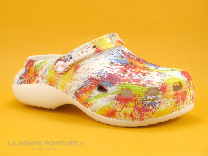 Woz DELFIN Tie Dye - Sabot Plateforme Eva Multicolore 1 Woz DELFIN Tie Dye - Sabot Plateforme Eva Multicolore