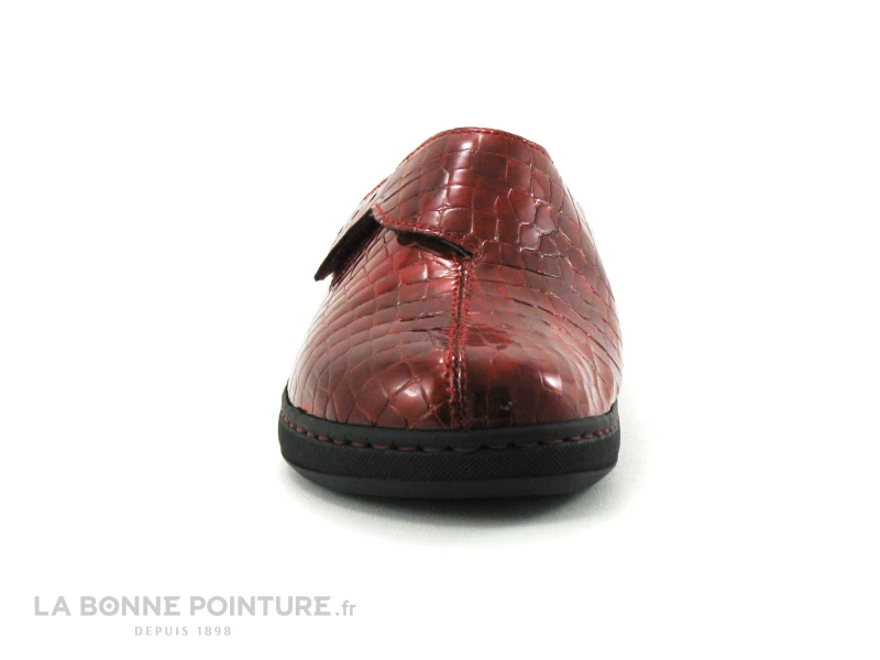 Semelflex Sabot Venise 2 Rouge Verni Croco 2 Semelflex Sabot Venise 2 Rouge Verni Croco – Image 2