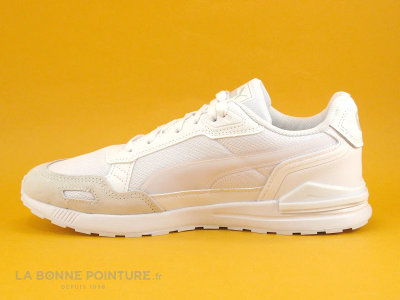 Puma GRAVITON Tera - Blanc - Gris - Basket Mode Homme 3 Puma GRAVITON Tera - Blanc - Gris - Basket Mode Homme – Image 3