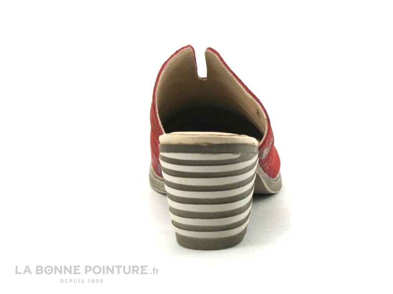 Alce Shoes 9841 Amatista Rojo - Sabot Femme Talon 4 Alce Shoes 9841 Amatista Rojo - Sabot Femme Talon – Image 4