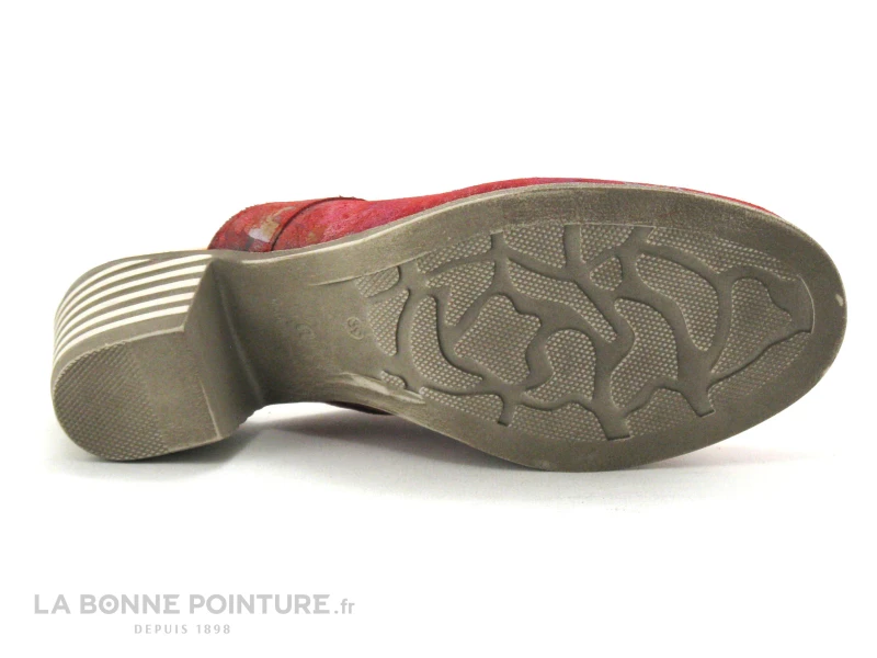 Alce Shoes 9841 Amatista Rojo - Sabot Femme Talon 7 Alce Shoes 9841 Amatista Rojo - Sabot Femme Talon – Image 7