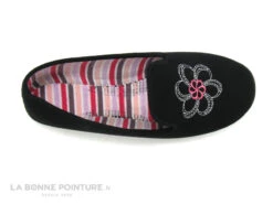 RYB 7009000 D318 Noir - Interieur Rayures Roses - Chausson Femme 6 RYB 7009000 D318 Noir - Interieur Rayures Roses - Chausson Femme -Optimal Chaussures Magasin cd24607c73b9e66c561f35ea11d5d5ef img 1456.jpg 144353