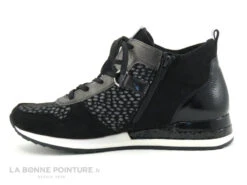 Remonte R2543-42 - Noir - Gris Metal - Pois - Chaussure Montante Femme 9 Remonte R2543-42 - Noir - Gris Metal - Pois - Chaussure Montante Femme -Optimal Chaussures Magasin cd24607c73b9e66c561f35ea11d5d5ef img 1472.jpg 173422