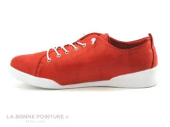 Andrea Conti 0345724 Salsa - Chaussure Basse Cuir Rouge -Optimal Chaussures Magasin cd24607c73b9e66c561f35ea11d5d5ef img 1486.jpg 146621