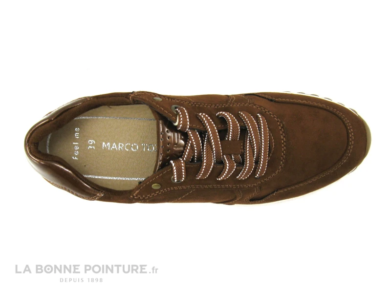Marco Tozzi 2-23734-27 Cognac - Basket Femme Velours Marron 6 Marco Tozzi 2-23734-27 Cognac - Basket Femme Velours Marron â Image 6