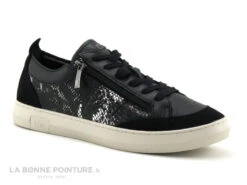 TBS PANNOSA A7004 Noir - Sneakers Python Femme