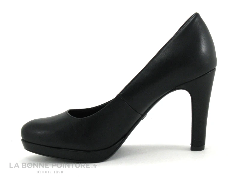 Tamaris 1-22426-29 Black Matt - Escarpin Noir Talon Haut Et Plateforme 3 Tamaris 1-22426-29 Black Matt - Escarpin Noir Talon Haut Et Plateforme – Image 3