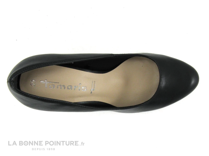 Tamaris 1-22426-29 Black Matt - Escarpin Noir Talon Haut Et Plateforme 6 Tamaris 1-22426-29 Black Matt - Escarpin Noir Talon Haut Et Plateforme – Image 6