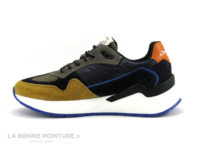 Jooze J5550B X53 Marine Camel Gris Orange - Sneakers Homme 3 Jooze J5550B X53 Marine Camel Gris Orange - Sneakers Homme – Image 3