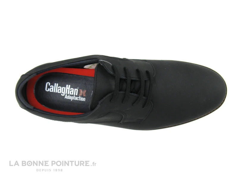 Callaghan 45000 - Cuir Noir Mat - Chaussure Derbi Homme 6 Callaghan 45000 - Cuir Noir Mat - Chaussure Derbi Homme â Image 6