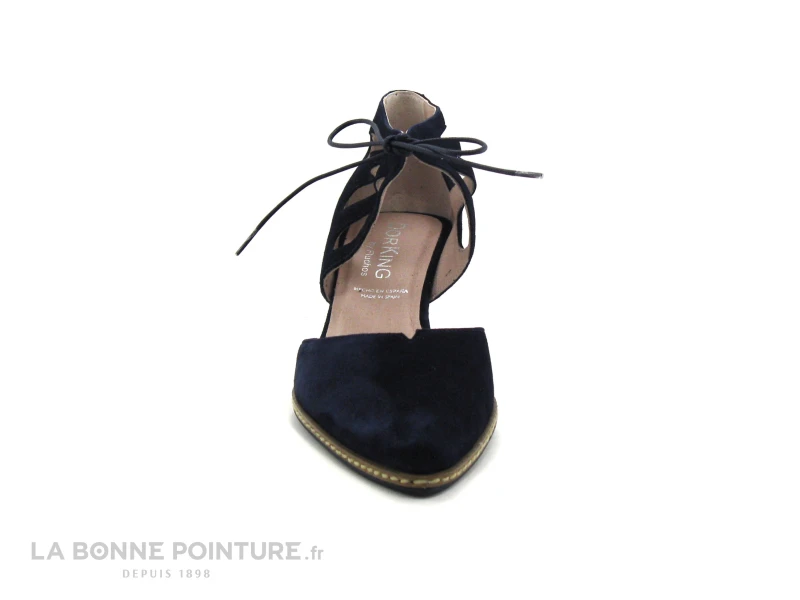 Dorking D7394-AC Bleu Marine - Escarpin - Lacet 2 Dorking D7394-AC Bleu Marine - Escarpin - Lacet – Image 2