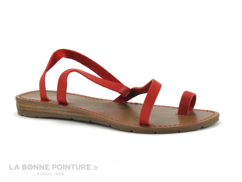 Chattawak 9-SALOME Rouge - Tong Fermee Femme 1 Chattawak 9-SALOME Rouge - Tong Fermee Femme